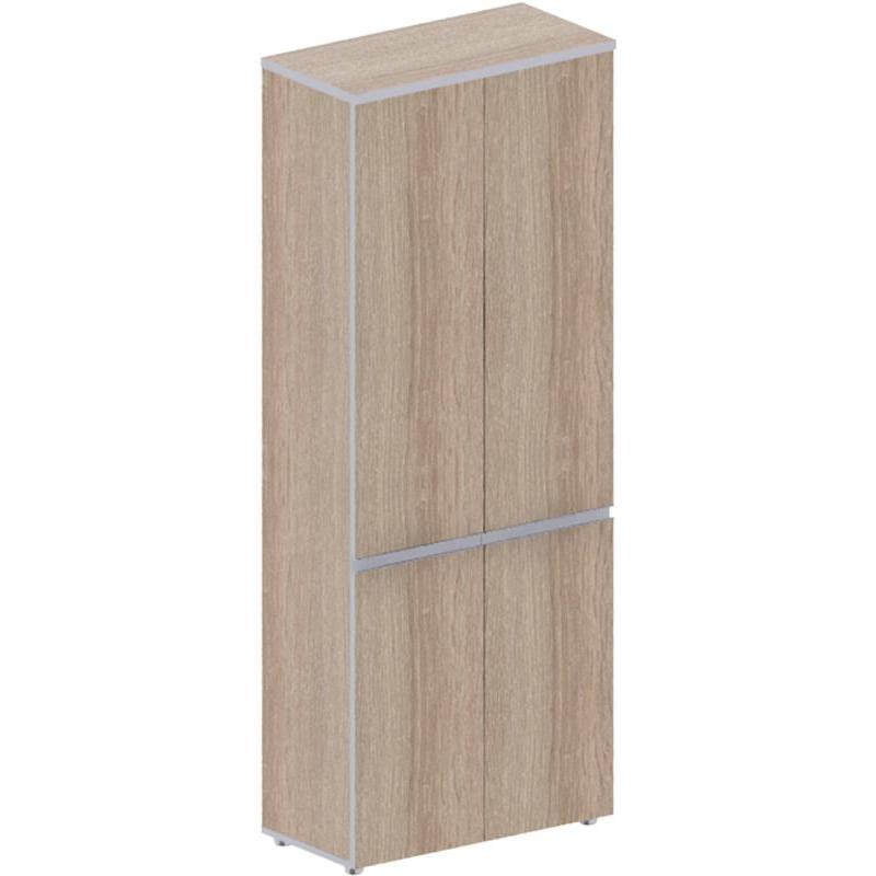 Шкаф для одежды Vita 2.3 узкий (дуб сонома, 777х387х1980 мм)